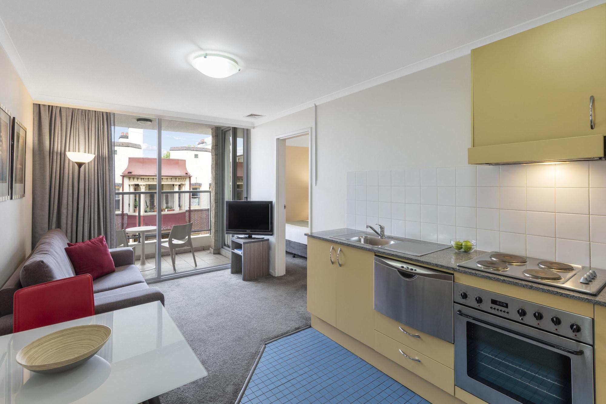Nesuto Chippendale Aparthotel Sydney Exterior foto